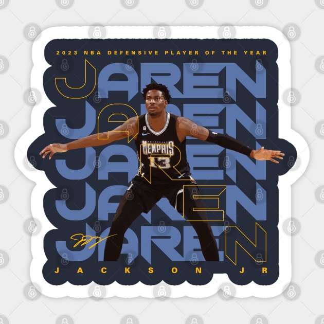 Jaren Jackson Jr Sticker by Juantamad